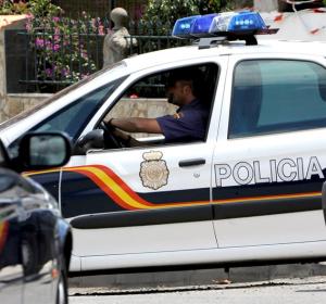 En la imagen, un coche de la Policía Nacional. En la imagen, un coche de la Policía Nacional.