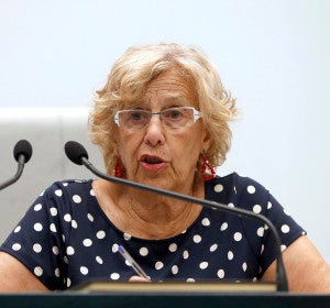Manuela Carmena, alcaldesa de Madrid. Manuela Carmena, alcaldesa de Madrid.