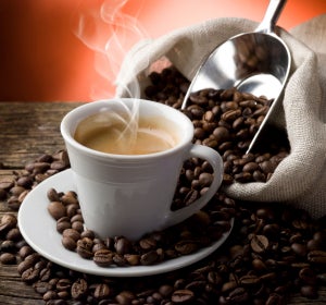Imagen de una taza de café Imagen de una taza de café