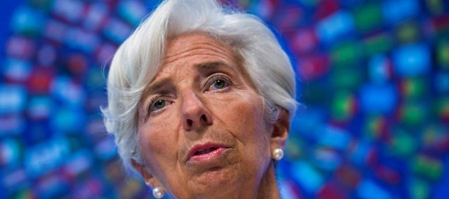 La directora gerente del Fondo Monetario Internacional (FMI), Christine Lagarde La directora gerente del Fondo Monetario Internacional (FMI), Christine Lagarde