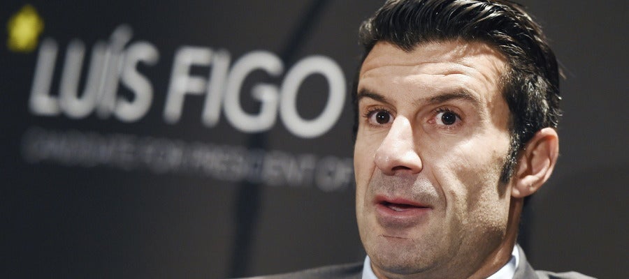 Luis Figo, exjugador del Barcelona y Real Madrid Luis Figo, exjugador del Barcelona y Real Madrid