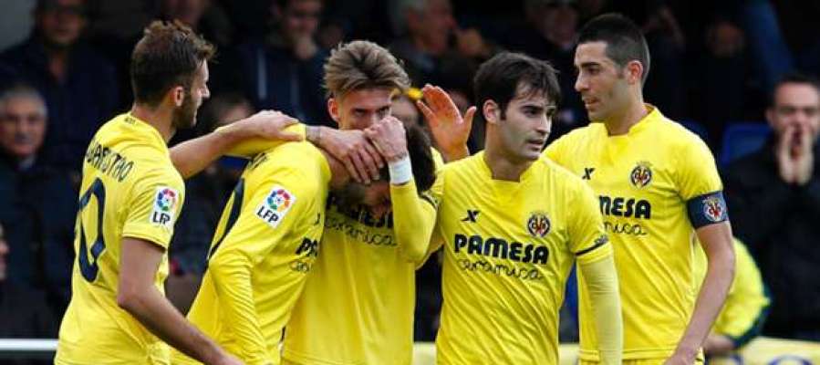 El Villarreal celebra un gol El Villarreal celebra un gol