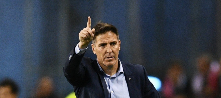 Berizzo da órdenes en la banda Berizzo da órdenes en la banda