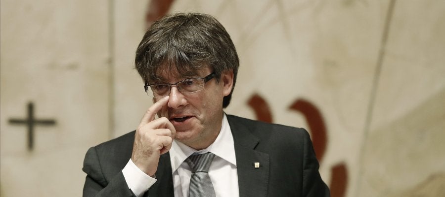 Carles Puigdemont, presidente de la Generalitat Carles Puigdemont, presidente de la Generalitat