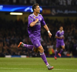 Cristiano Ronaldo celebrando el gol Cristiano Ronaldo celebrando el gol