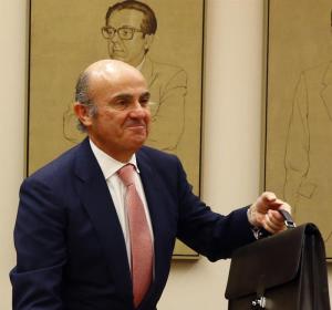El ministro de Economía, Luis de Guindos El ministro de Economía, Luis de Guindos