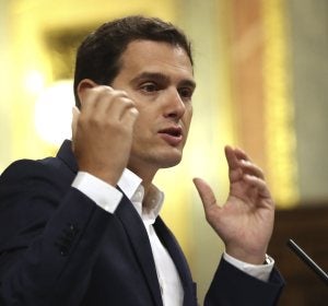 Albert Rivera en el Congreso Albert Rivera en el Congreso