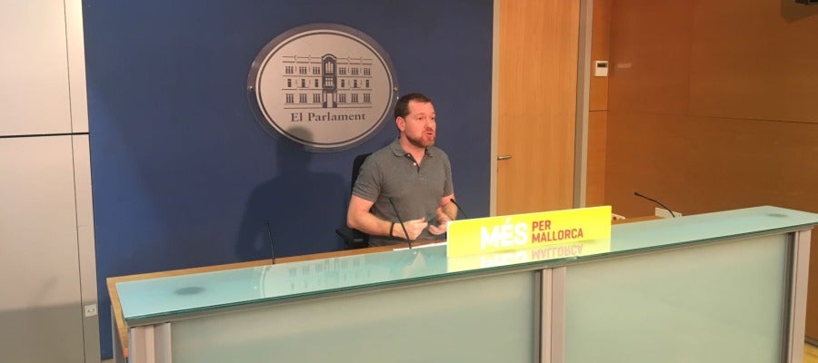 David Abril, diputado de Més per Mallorca David Abril, diputado de Més per Mallorca