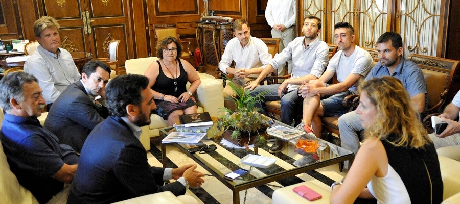 Reunión entre Ayuntamiento y CD Castellón Reunión entre Ayuntamiento y CD Castellón