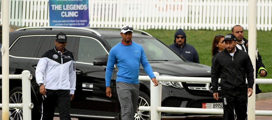 Tiger Woods, en un campeonato en Dubai el pasado febrero Tiger Woods, en un campeonato en Dubai el pasado febrero