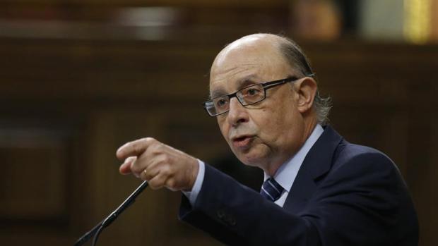 El ministro de Hacienda, Cristóbal Montoro El ministro de Hacienda, Cristóbal Montoro