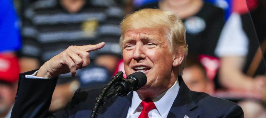 Donald Trump, presidente de los Estados Unidos Donald Trump, presidente de los Estados Unidos