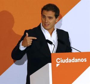 El líder de Ciudadanos, Albert Rivera. El líder de Ciudadanos, Albert Rivera.