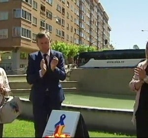 Uno de los homenajes a Miguel Ángel Blanco Uno de los homenajes a Miguel Ángel Blanco