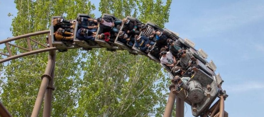 Tren de la Mina, Parque de Atracciones de Madrid Tren de la Mina, Parque de Atracciones de Madrid