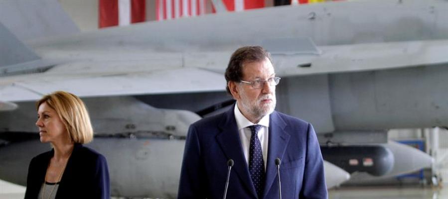 Mariano Rajoy y María Dolores de Cospedal Mariano Rajoy y María Dolores de Cospedal