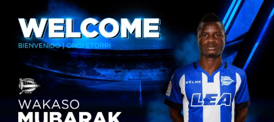 El Alavés hace oficial el fichaje de Wakaso. El Alavés hace oficial el fichaje de Wakaso.