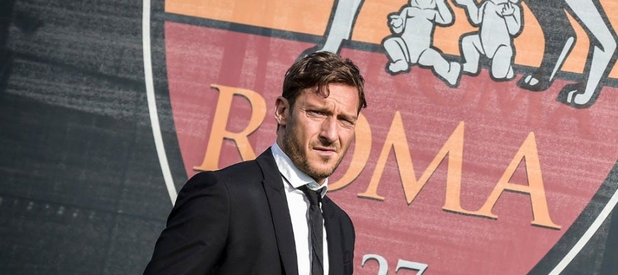 Francesco Totti, excapitán y leyenda de la Roma Francesco Totti, excapitán y leyenda de la Roma