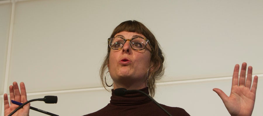 La diputada de la CUP en el Parlament Mireia Vehí La diputada de la CUP en el Parlament Mireia Vehí