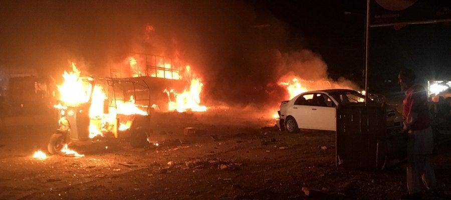 Bomba en Pakistán Bomba en Pakistán