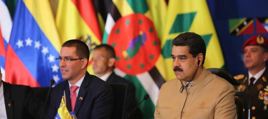 Jorge Arreaza y Nicolás Maduro Jorge Arreaza y Nicolás Maduro