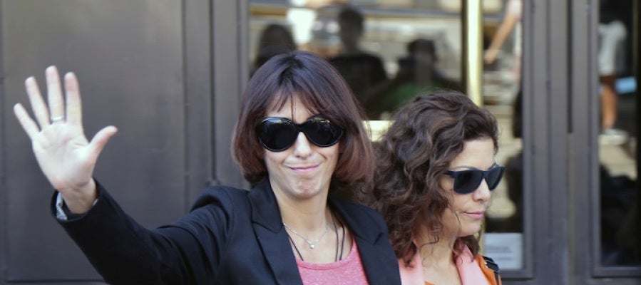 Juana Rivas a su salida de los juzgados de Granada Juana Rivas a su salida de los juzgados de Granada