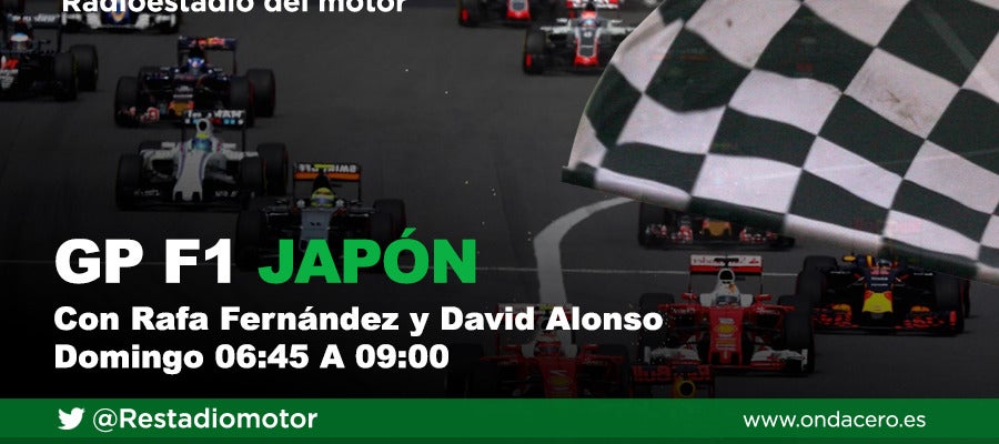 El GP de Japón de Fórmula 1 se corre en Radioestadio del Motor El GP de Japón de Fórmula 1 se corre en Radioestadio del Motor