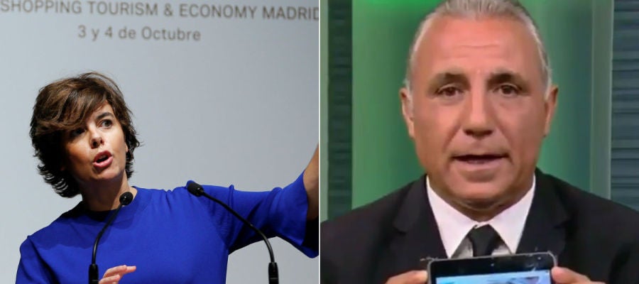 Soraya Sáenz de Santamaría se querellará contra Hristo Stoichkov Soraya Sáenz de Santamaría se querellará contra Hristo Stoichkov