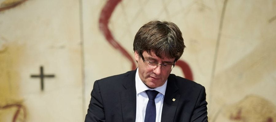 Carles Puigdemont en una imagen de archivo Carles Puigdemont en una imagen de archivo