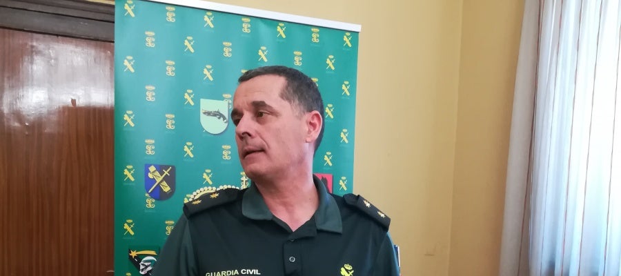 El Teniente Coronel Ramírez, jefe de la Comandancia de la Guardia Civil en Segovia El Teniente Coronel Ramírez, jefe de la Comandancia de la Guardia Civil en Segovia