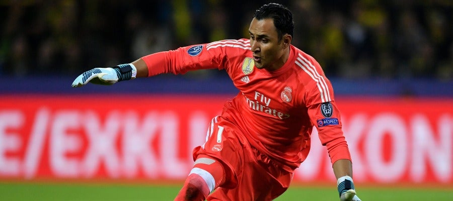 Keylor Navas durante un partido Keylor Navas durante un partido