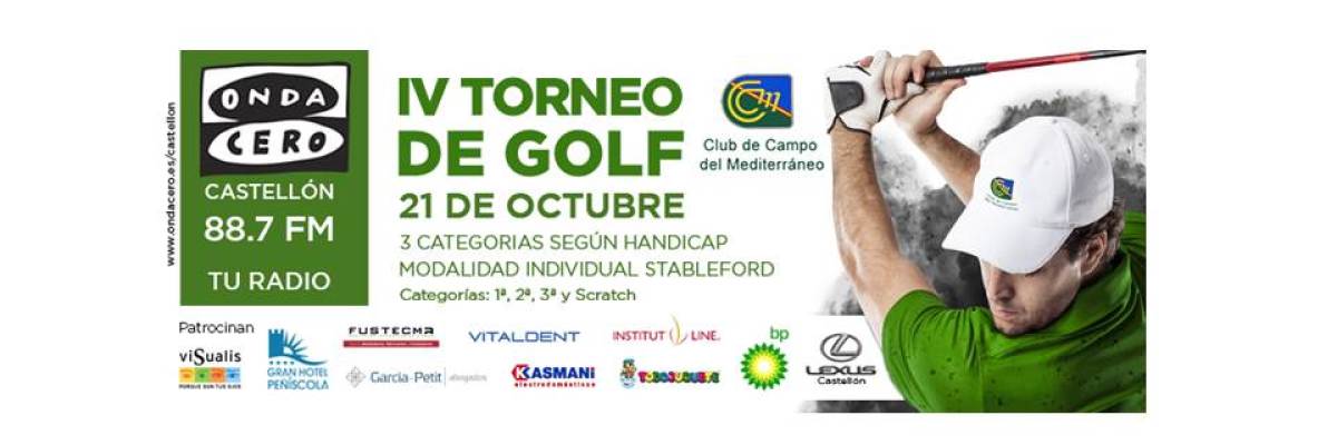 Patricia Martín Haro gana el IV Torneo de Golf Onda Cero en el Club de Campo del Mediterráneo Patricia Martín Haro gana el IV Torneo de Golf Onda Cero en el Club de Campo del Mediterráneo