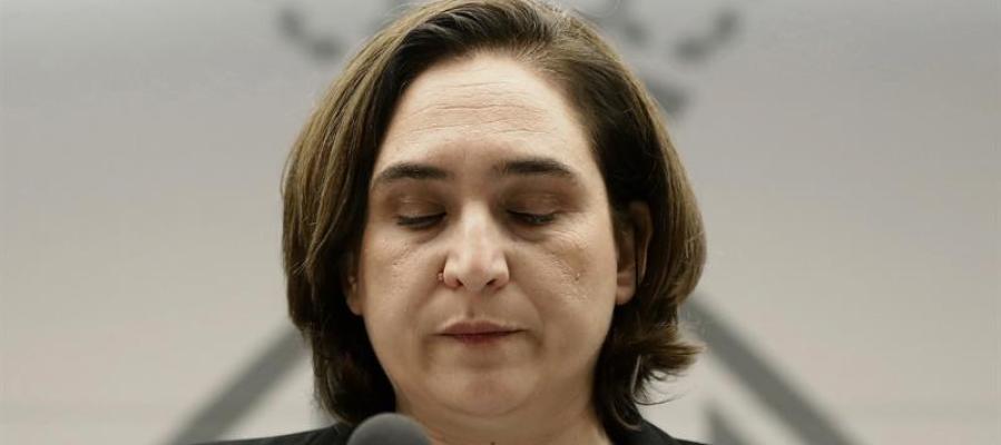La alcaldesa de Barcelona, Ada Colau La alcaldesa de Barcelona, Ada Colau