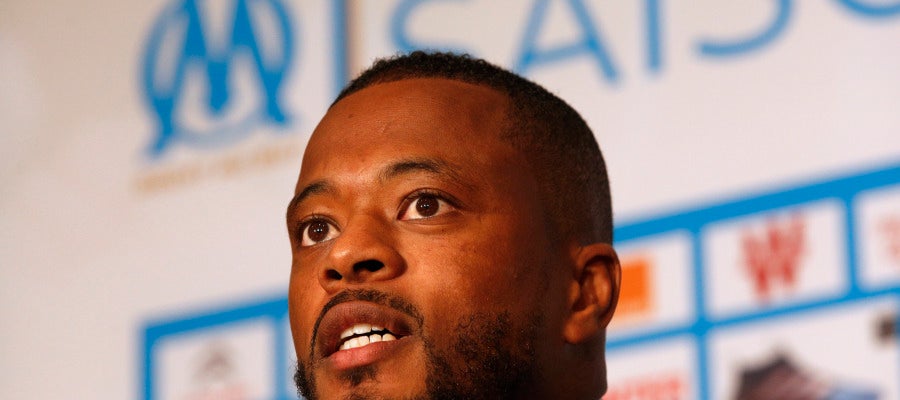 El futbolista Patrick Evra El futbolista Patrick Evra