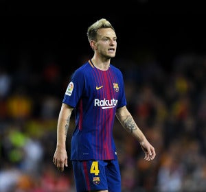Rakitic, en un partido con el Barcelona Rakitic, en un partido con el Barcelona