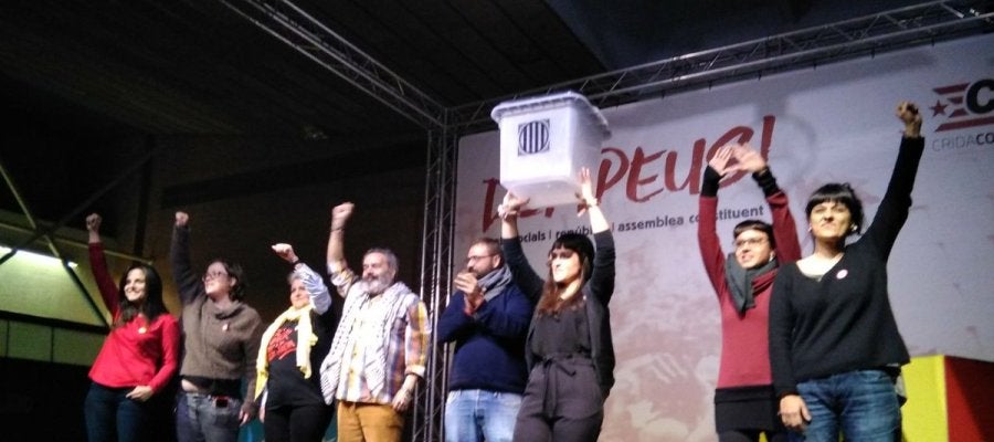 La hasta ahora portavoz parlamentaria de la CUP, Anna Gabriel La hasta ahora portavoz parlamentaria de la CUP, Anna Gabriel