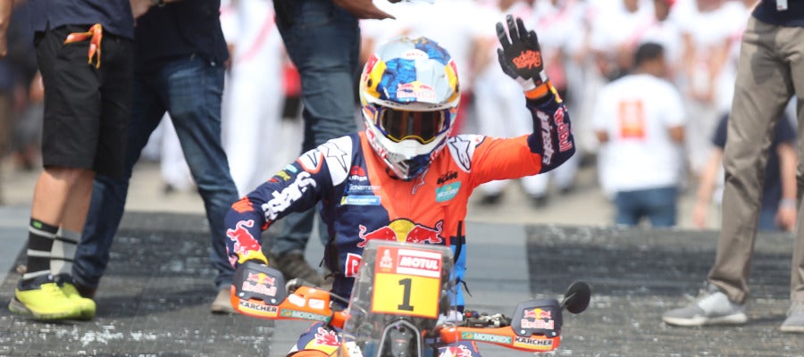 Sunderland se impone en la primera etapa del Dakar en motos Sunderland se impone en la primera etapa del Dakar en motos