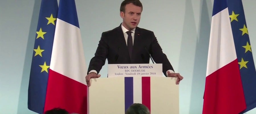 Macron restablecerá el servicio militar obligatorio en Francia Macron restablecerá el servicio militar obligatorio en Francia