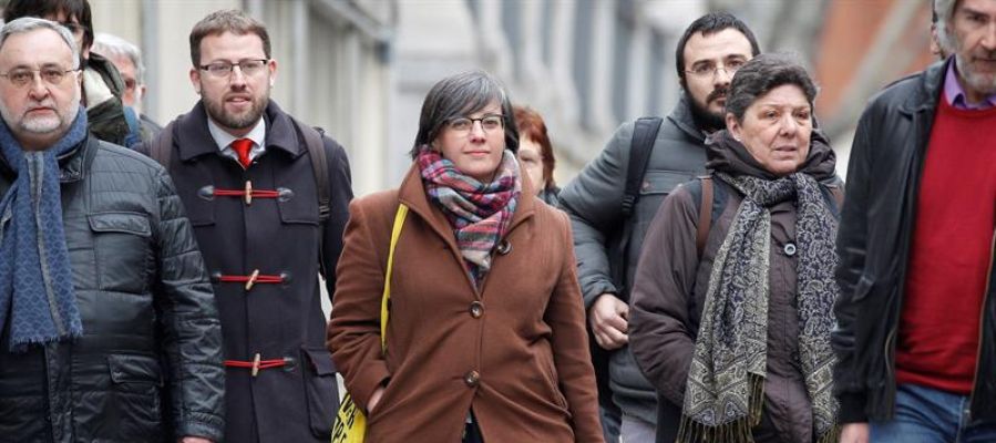 Mireia Boya llega al Tribunal Supremo Mireia Boya llega al Tribunal Supremo
