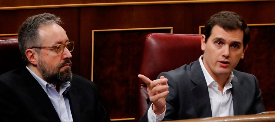 Albert Rivera con Juan Carlos Girauta Albert Rivera con Juan Carlos Girauta