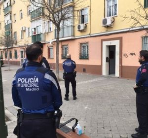 Varios agentes de la Policía Municipal de Madrid Varios agentes de la Policía Municipal de Madrid