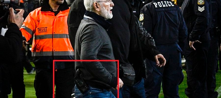 El presidente del PAOK El presidente del PAOK