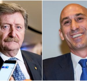 Juan Luis Larrea y Luis Rubiales Juan Luis Larrea y Luis Rubiales
