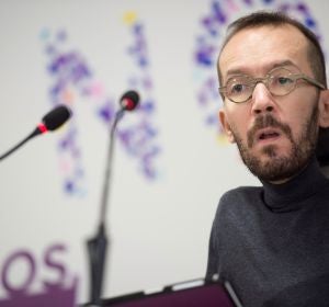 El portavoz de Podemos Pablo Echenique El portavoz de Podemos Pablo Echenique
