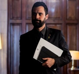 El presidente del Parlament de Cataluña, Roger Torrent El presidente del Parlament de Cataluña, Roger Torrent