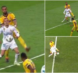 La jugada del penalti a Lucas, desde todos los ángulos La jugada del penalti a Lucas, desde todos los ángulos