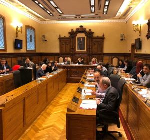 Pleno municipal en el Ayuntamiento de Gijón Pleno municipal en el Ayuntamiento de Gijón