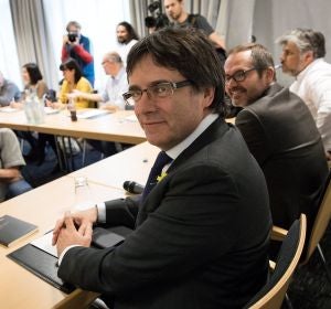 El expresidente de la Generalitat de Cataluña Carles Puigdemont El expresidente de la Generalitat de Cataluña Carles Puigdemont