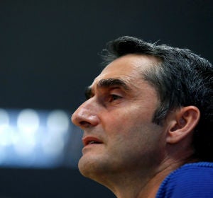 Valverde, en rueda de prensa Valverde, en rueda de prensa