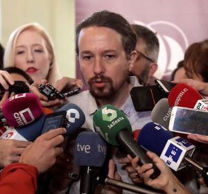 El líder de Podemos, Pablo Iglesias El líder de Podemos, Pablo Iglesias